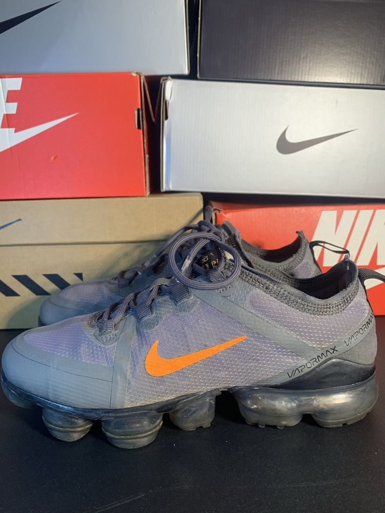 Nike air VaporMax 2019 GS Dark Grey Orange Blaze