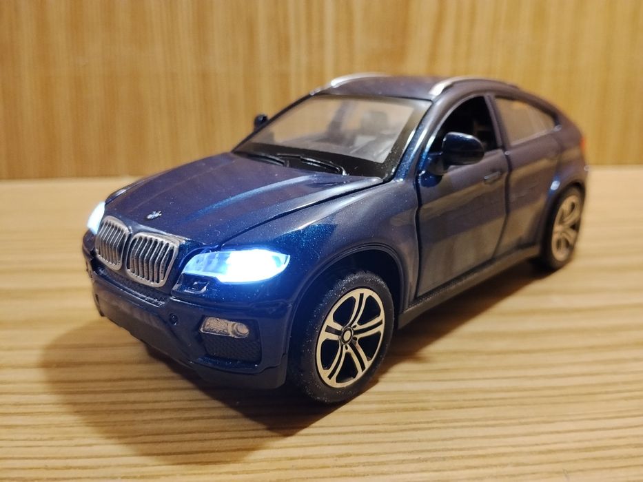 Модель bmw x6 1:32 Автопром металл свет звук инерция бмв беха