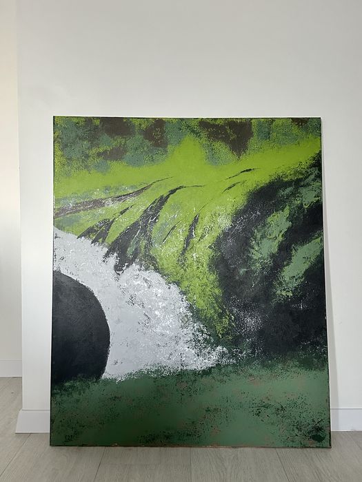 Абстрактна картина «Дихання ландшафту» | 120*100