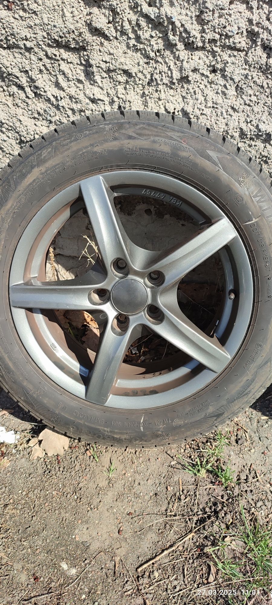 Диски 5 112 R16 Alutec Германия