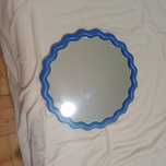 Espelho azul pequeno – Novo - 10€
