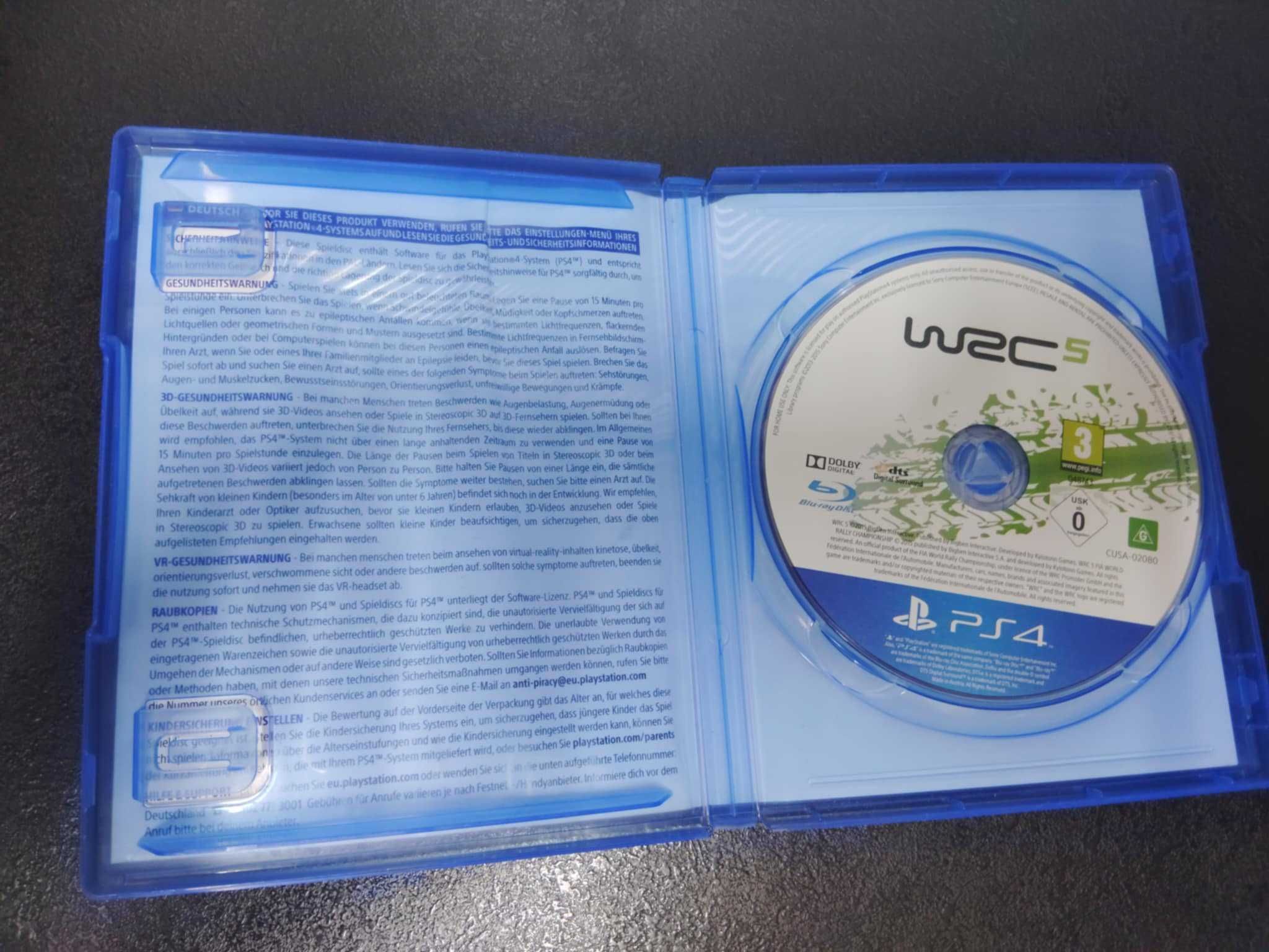 WRC 5 PS4 gra tylko po Angielsku