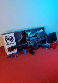 P90 Arma Orbeez/Gel Elétrica (Novo)