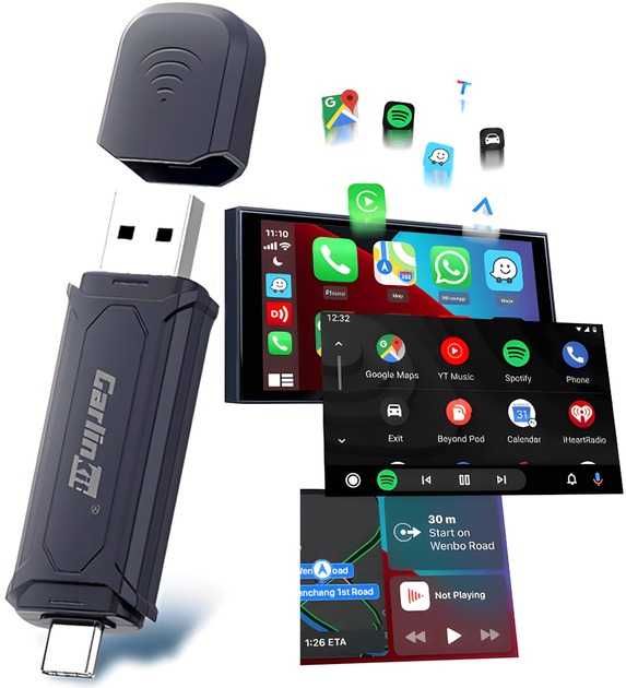 Адаптер Carlinkit Mini SE Pro - Carplay/AndroidAuto