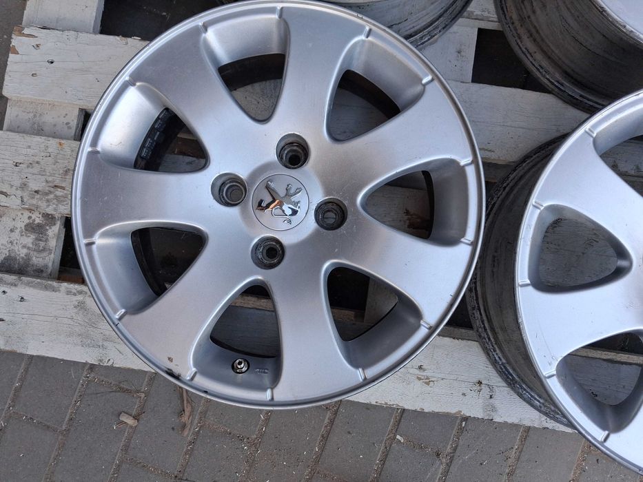 4x felgi alu R15 4x108 Peugeot 206. 208/ Partner Citroen Berlingo C3