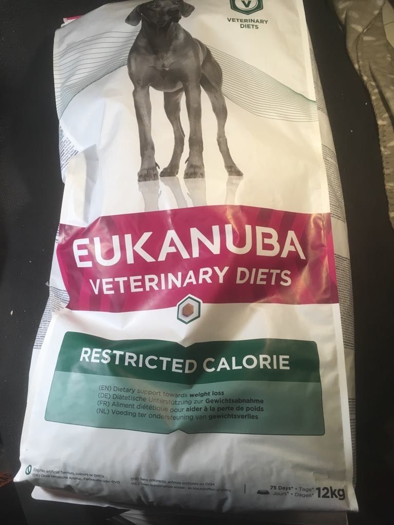 Eukanuba veterinary diet restricted calorie 12 kg