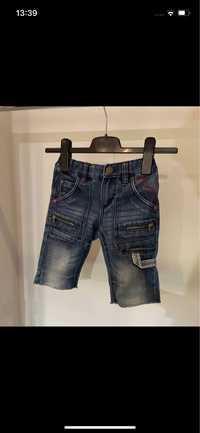 Spodenki jeansowe dla chłopca 110