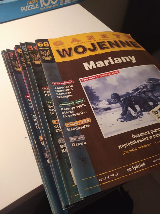 Gazety wojenne czasopisma
