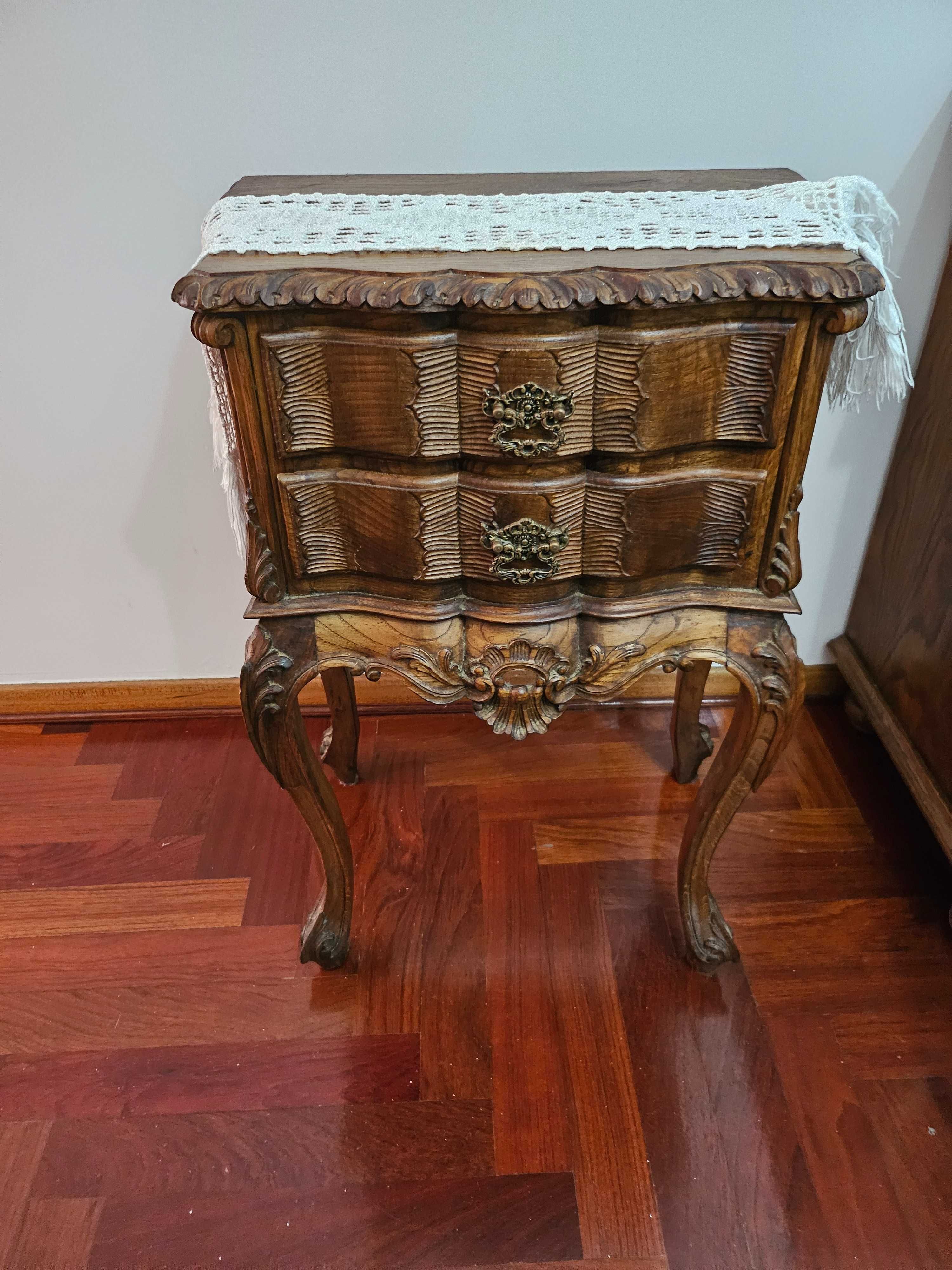 Moveis rusticos em madeira cor cerejeira
