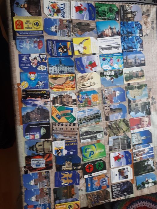 Karty telefoniczne 112 szt 1 zl szt