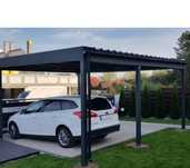 Wiata samochodowa, carport, zadaszenie 6x6m