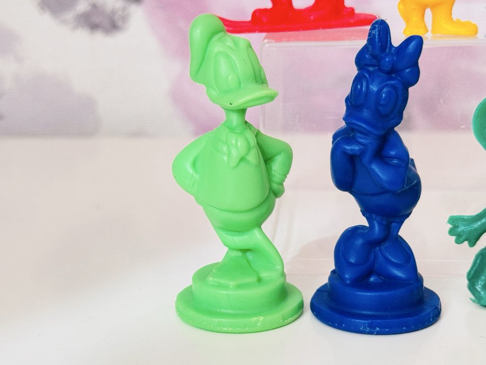 plastikowe figurki Tom i Jerry, Kaczor Donald Daisy, Pluto, vintage