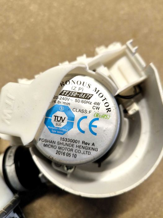 Silnik talerza plus pompa zmywarki