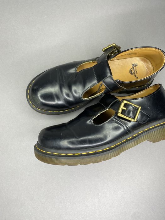 Dr. Martens Polley Mary туфлі монки стильні шкіряні 39р оригінал