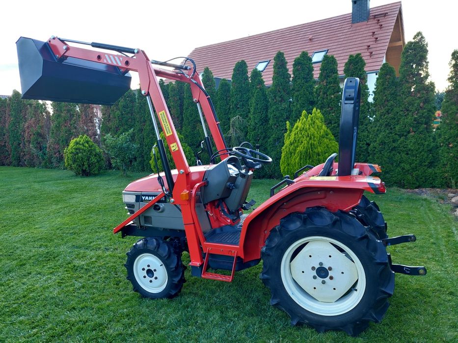Traktorek Yanmar Af22 22KM 4x4 Wspomaganie Rewers PoverShift Oryginał