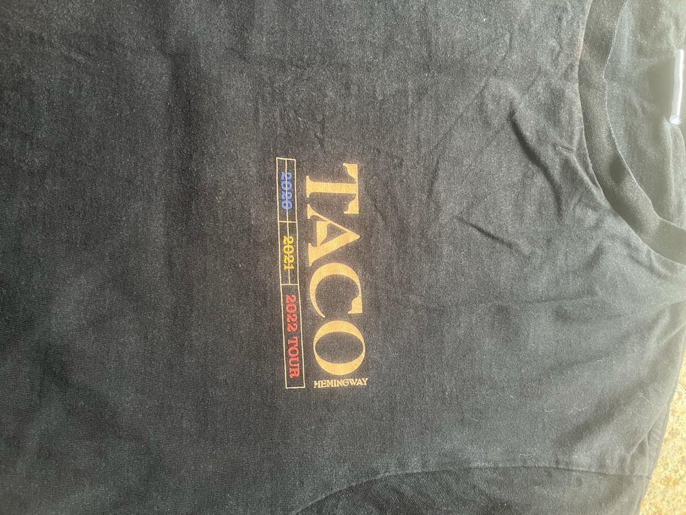 Taco hemingway koszulka pocztówka z warszawy lato 2k 19 tour