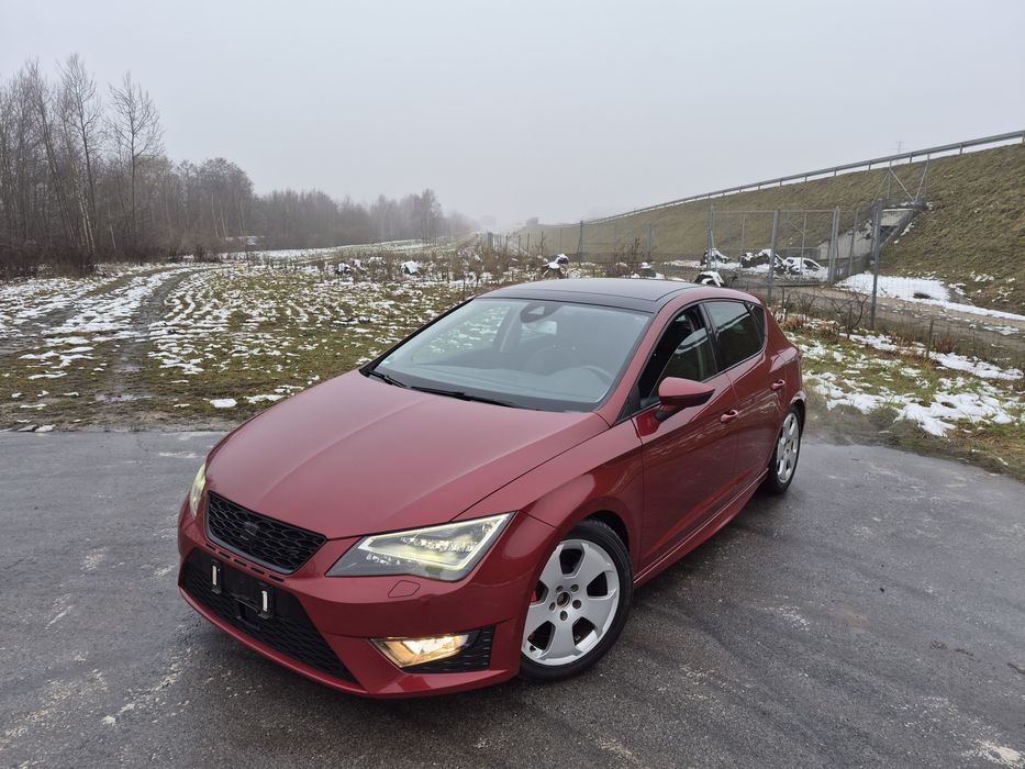 SEAT Leon FR *2.0TDI *Manetki *BigBrake *Panorama *DSG *NowySerwis