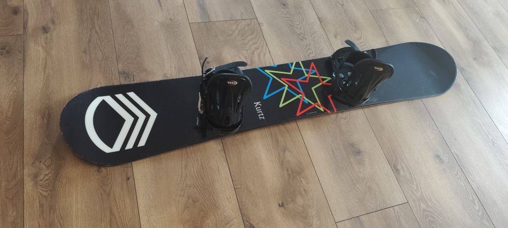 Deska snowboardowa Kurtz+wiązania BD
