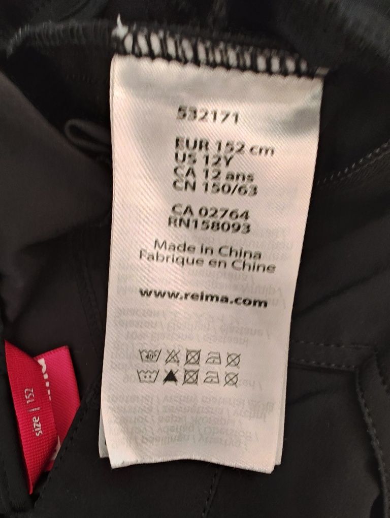 Spodnie Softshell REIMA 152