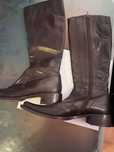 botas cosmoparis  em exelente estado cano alto em pele de couro