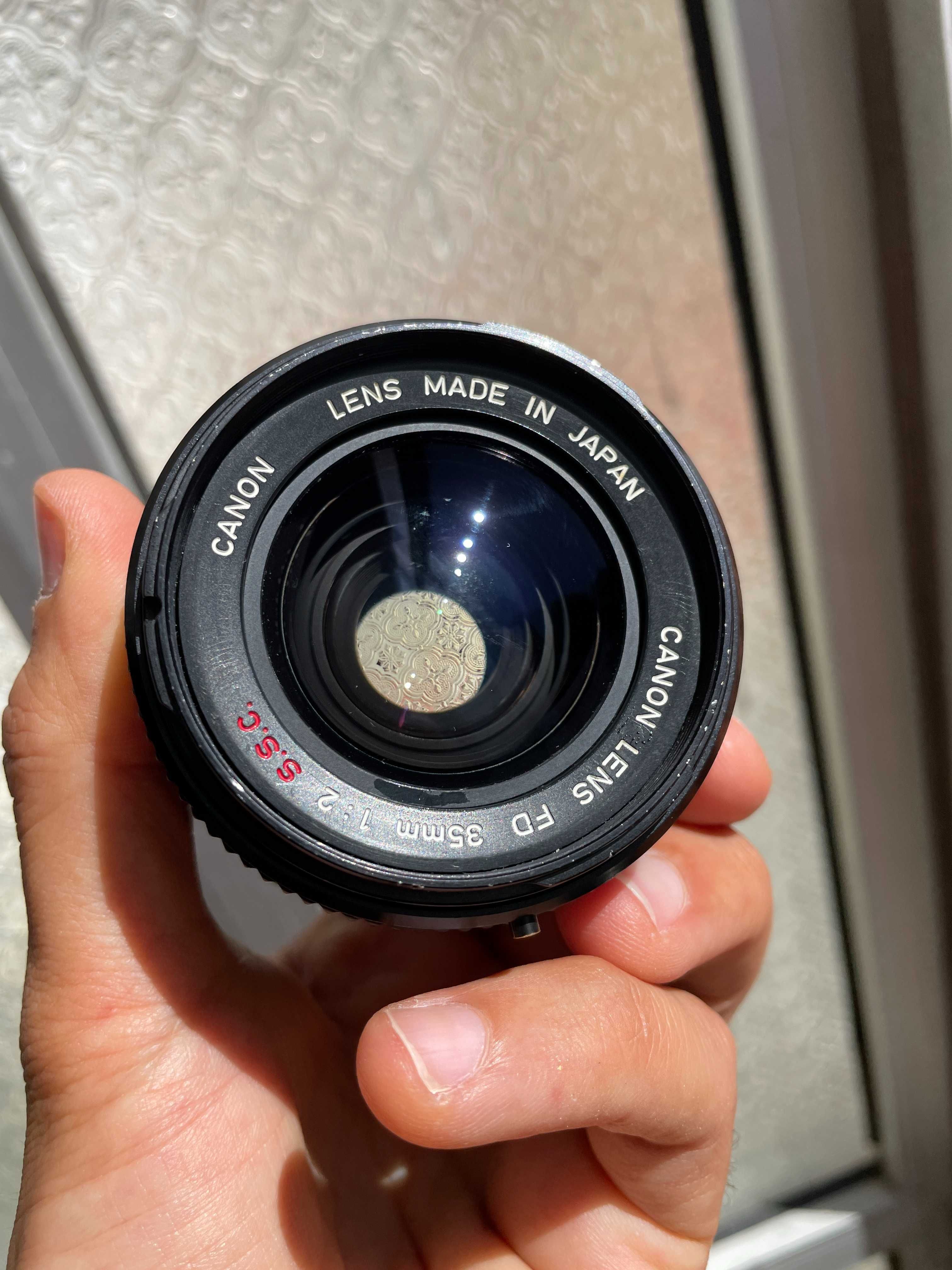 Canon FD 35mm f2 SSC (convex)