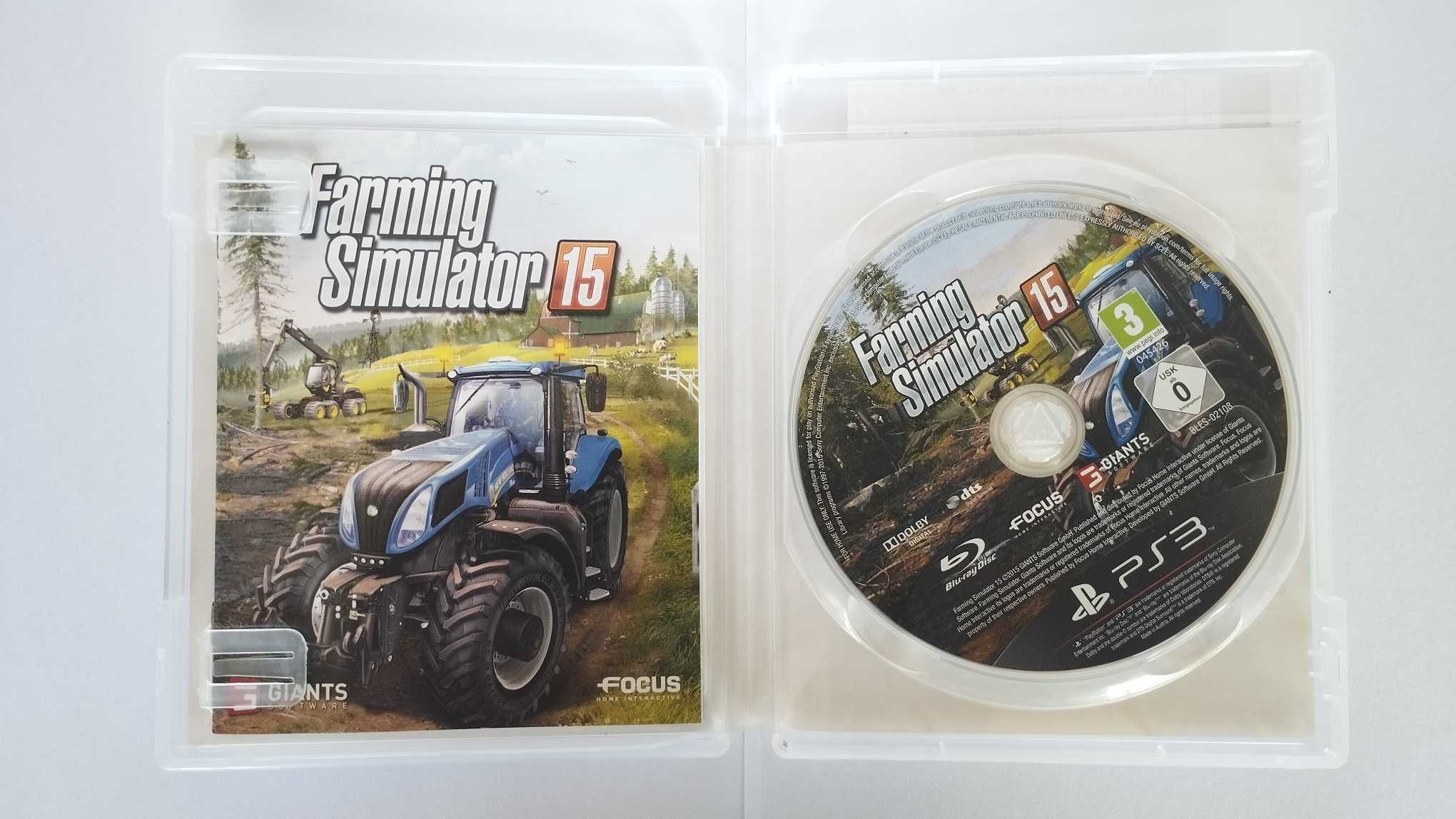 PS3 - Farming Simulator 15 - Completo com Manuais