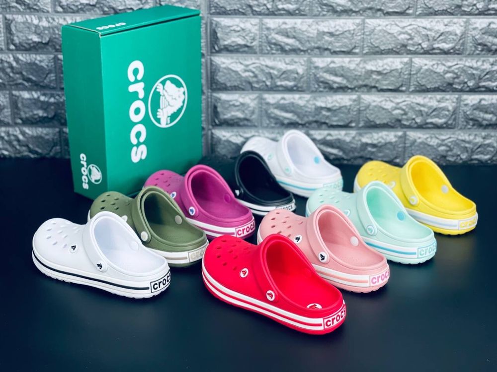 Бесплатная доставка! шлепанцы Crocs Crocband сабо кроксы шлепки