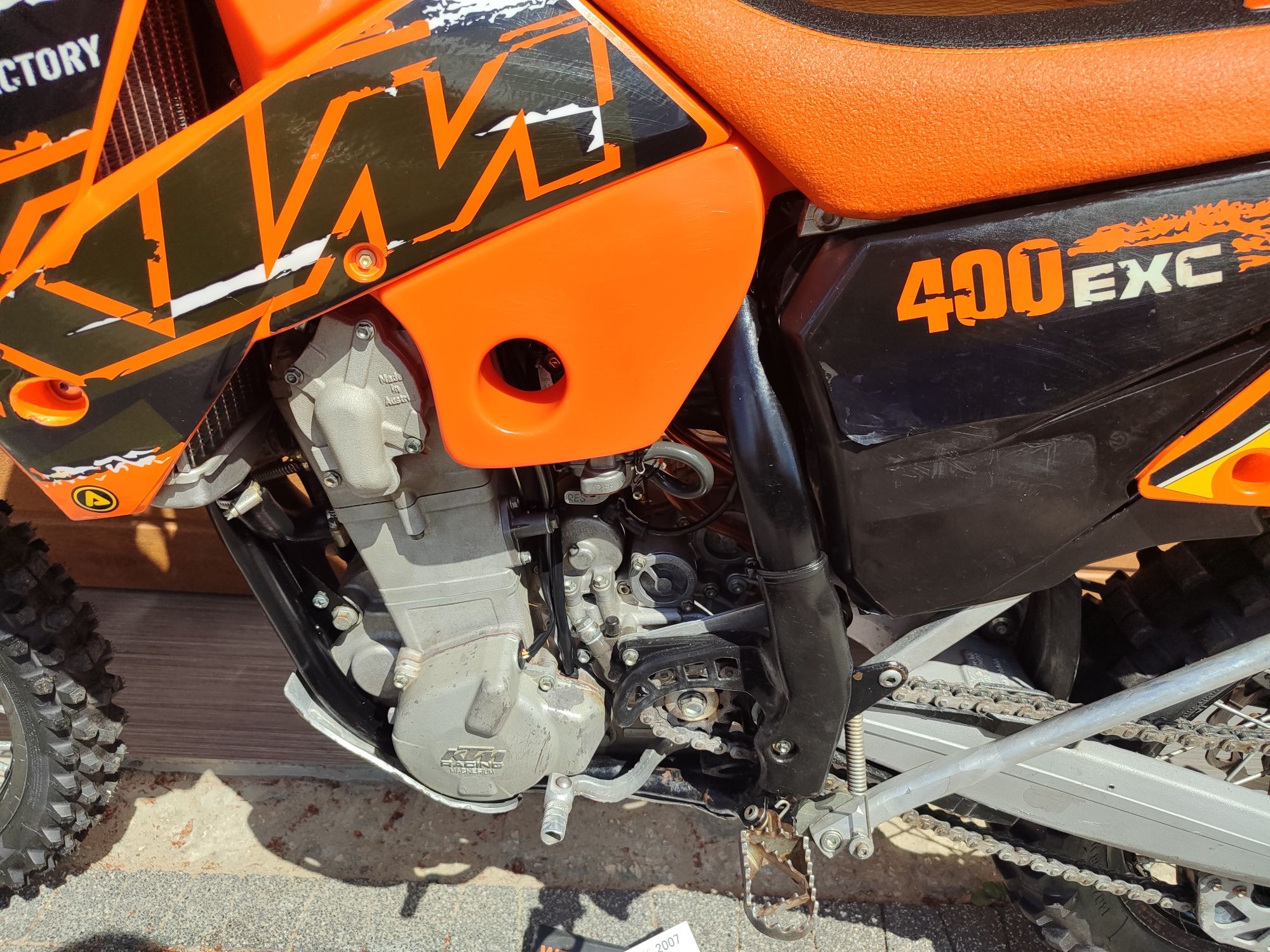 KTM EXC 400 Rfs nie 525 Yamaha wrf