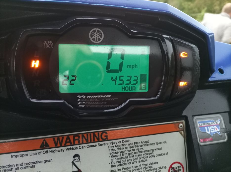 Yamaha viking 700, 2014rok