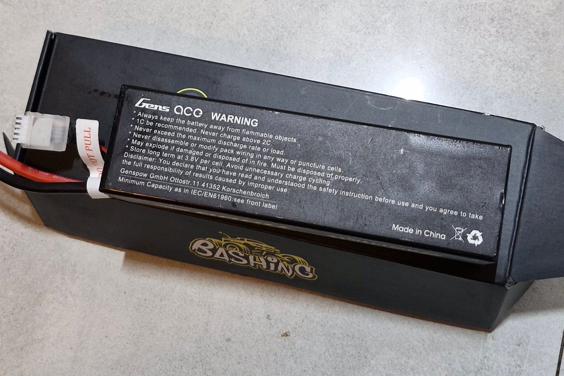 Akumulatory LiPo GENS Bashing 14,8V 100C 11000mAh 4s