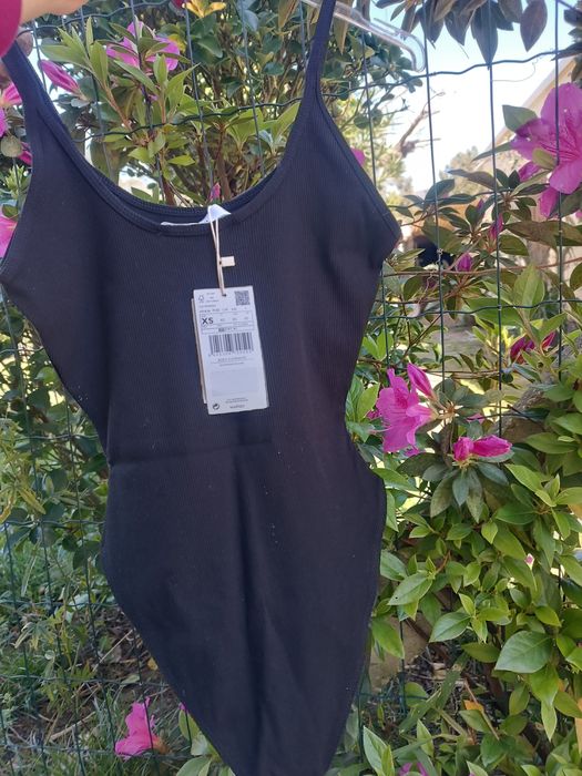 Body de algodão, Mango, novo c/ etiqueta