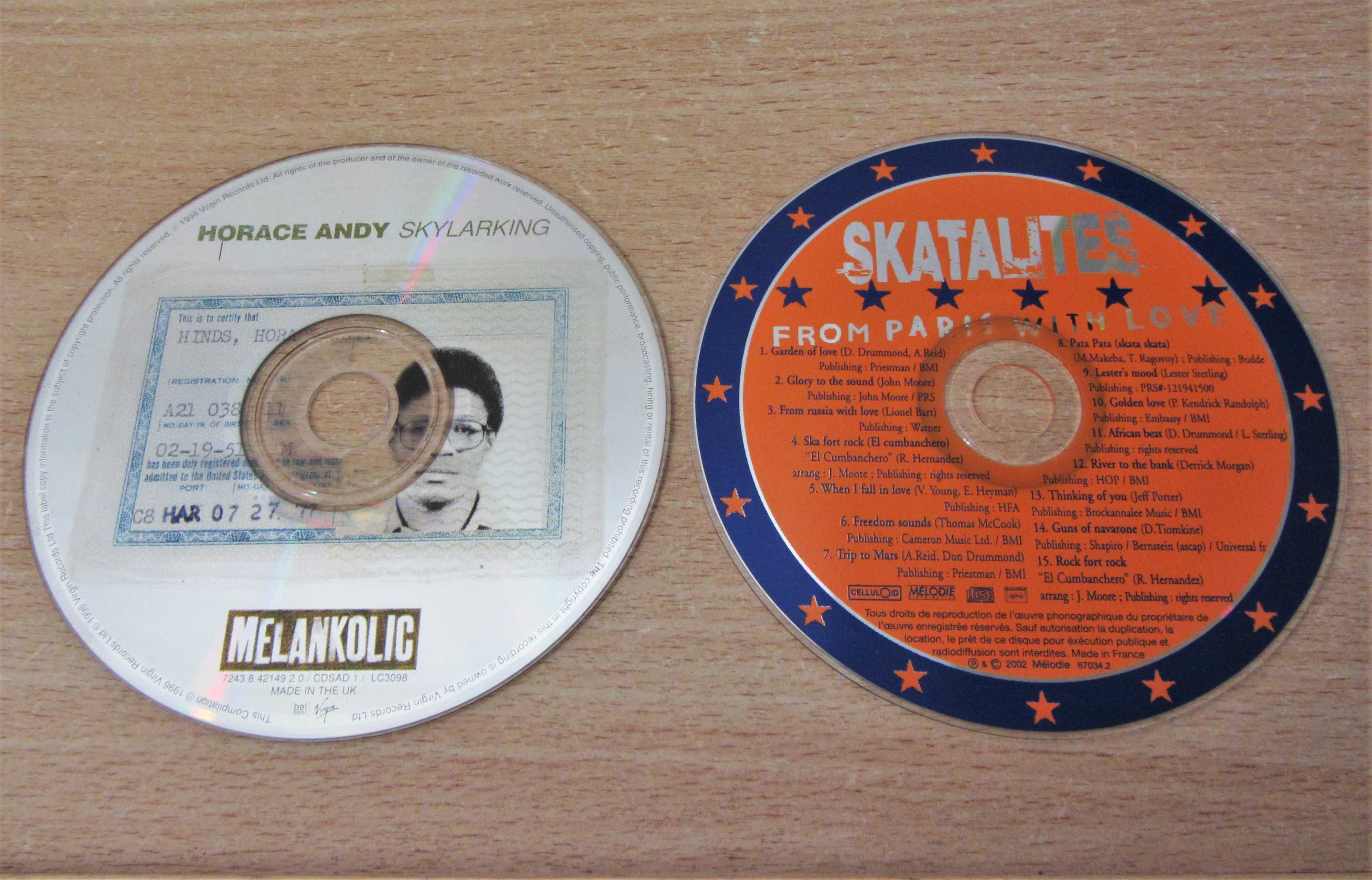Conjunto 2 CDs - Horace Andy e Skatalites