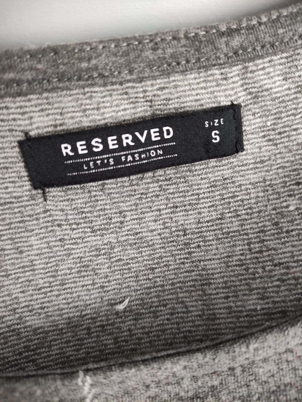 Bluza w kraty szara Reserved