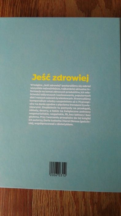 Jeść zdrowiej ksiązka Lidla