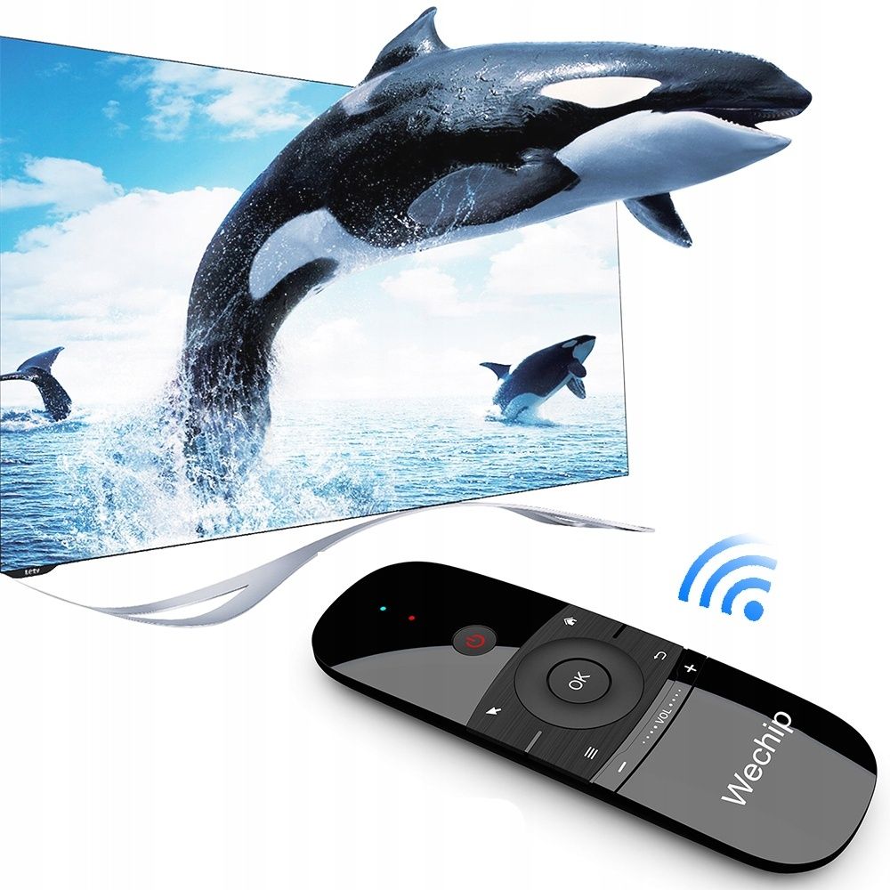 3 w 1 KLAWIATURA Smart TV PC Pilot AIR MOUSE Bezprzewodowy Kontroler