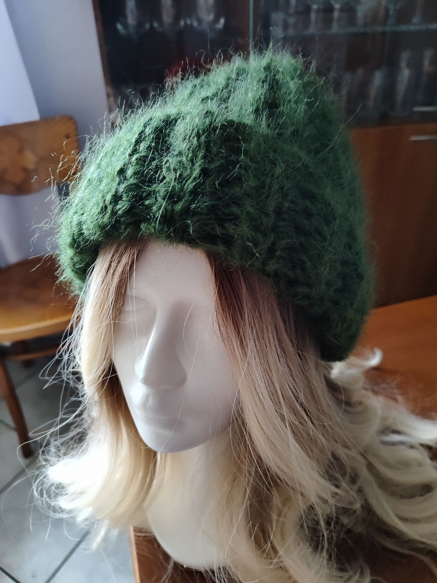 Czapka modna moher