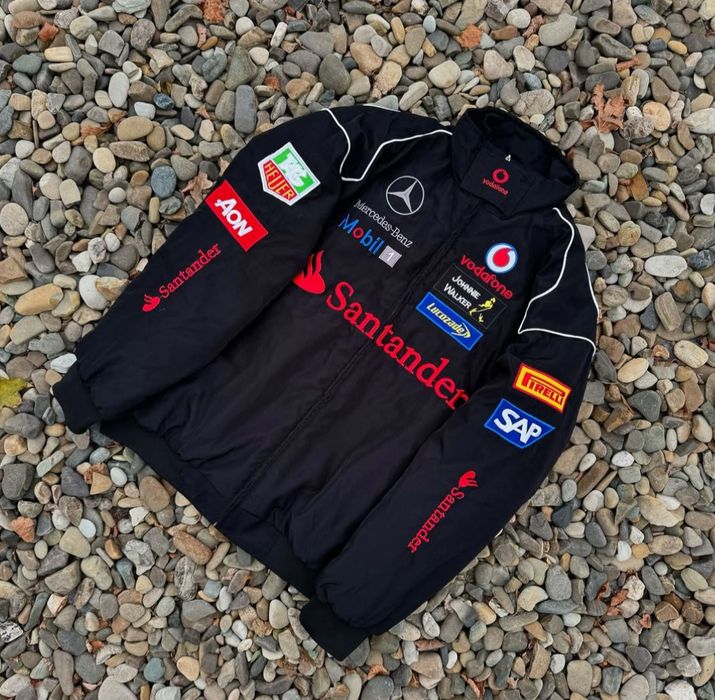 Бомбер Mersedes-Bens/Бомбер/Mercedes/Куртка Мерседес/Santander/Мерседе