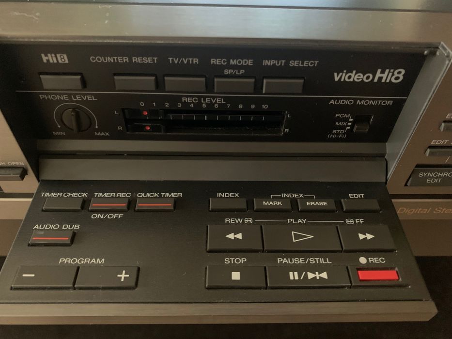 SONY EV-S1000E Hi8 & Video8 SP/LP 8mm PAL