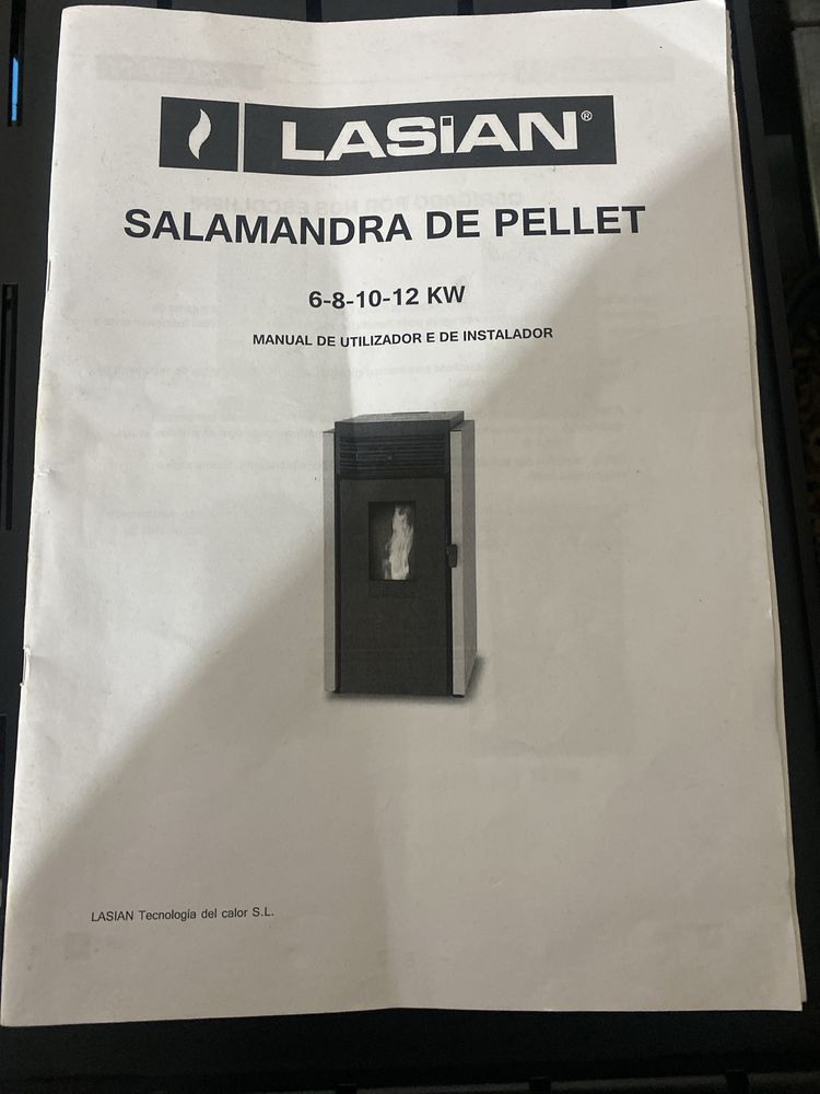 Vendo lareira de pellets