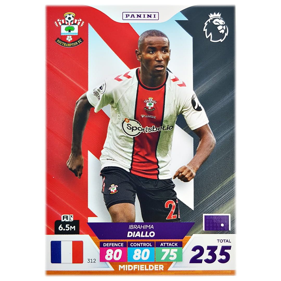 Karta Panini 312 Premier League 2023 Plus Ibrahima Diallo