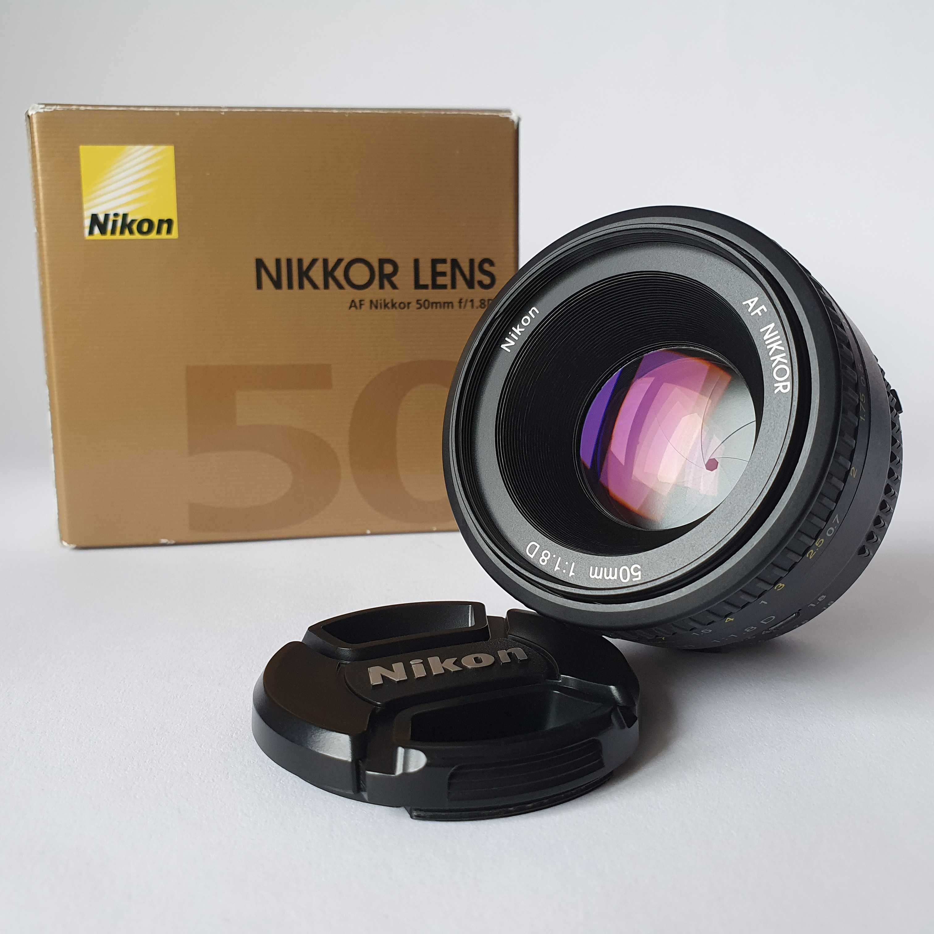 Nikon af Nikkor 50mm 1.8D Идеальное состояние