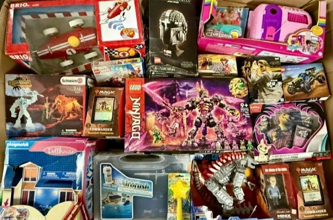 Zestaw Zabawek Karton Mix Box Kat A NOWE LEGO Hot Wheels Harry Potter