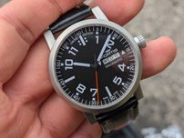 Zegarek Fortis Spacematic DayDate SwissMade ETA szafir