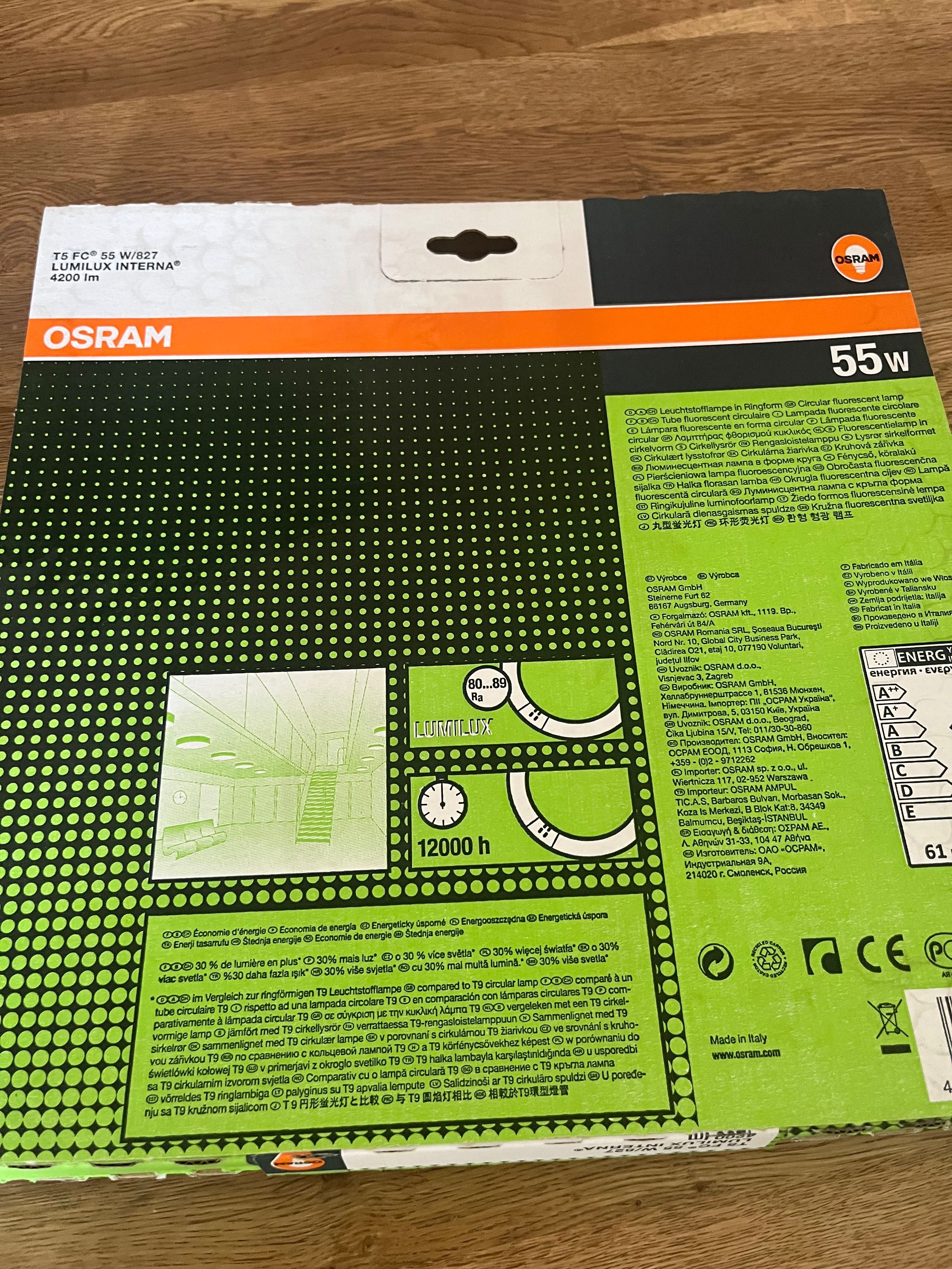 Świetlówka OSRAM T5 FC 55 W/827