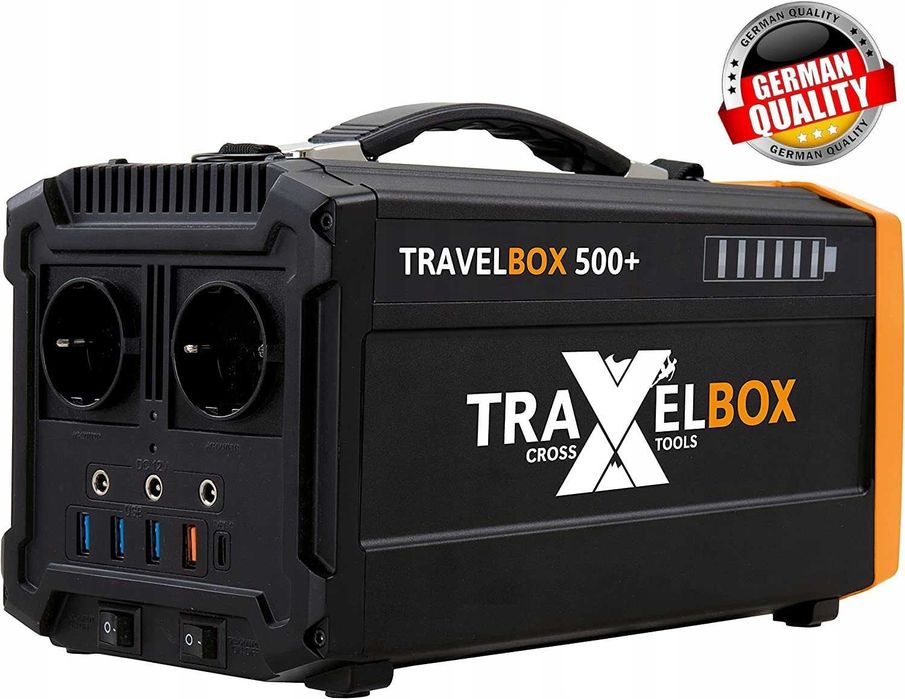 Power bank Stacja zasilania TravelBox 700W 555Wh 230V USB-C  USB3.0