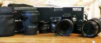 Pentax k5ll wraz z obiektywami sigma 17-50/f 2,8  pentax da35/2.4. ...