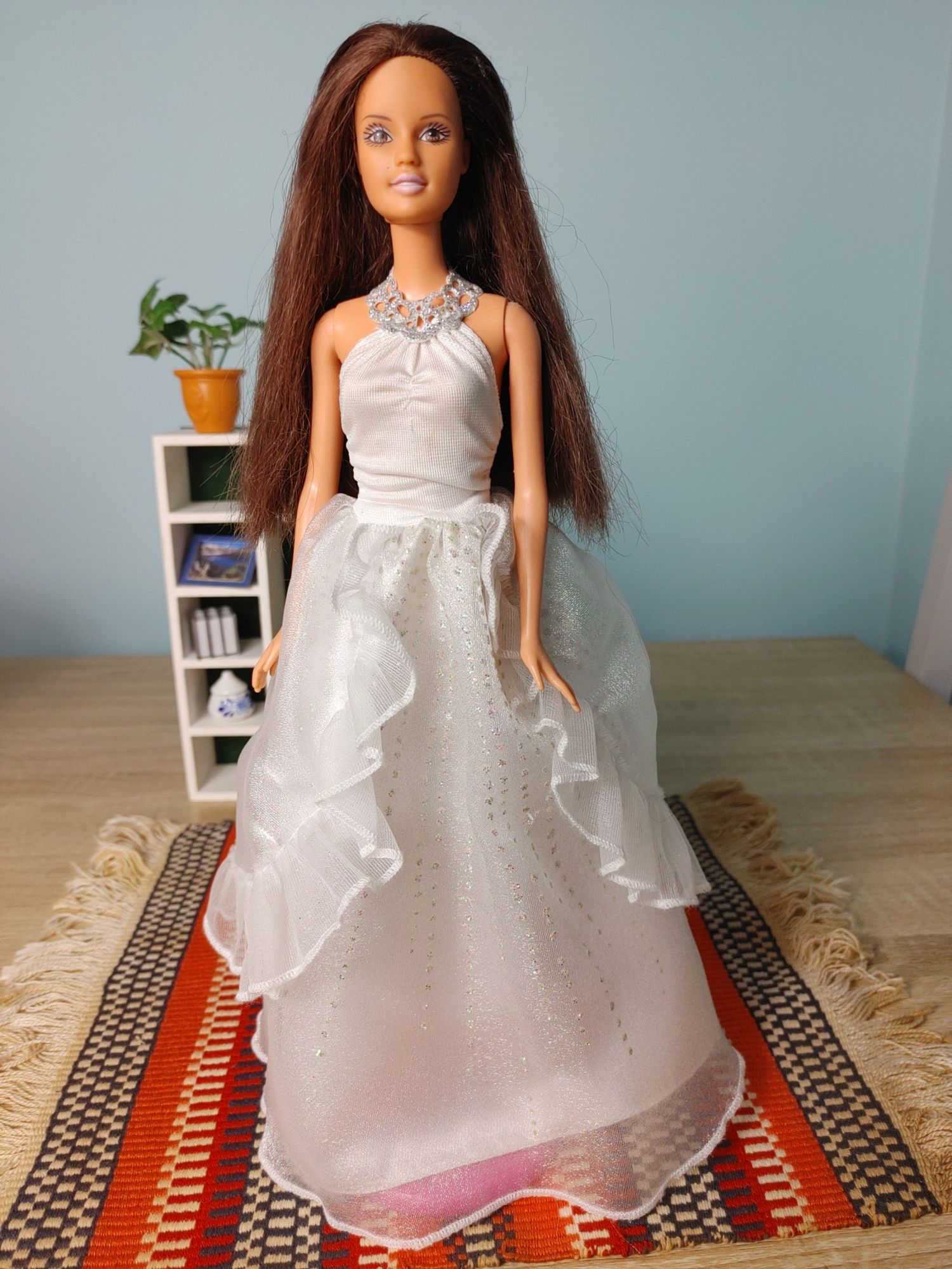 Lalka Barbie Teresa Spot Scene w sukni ślubnej wedding day bride 2010