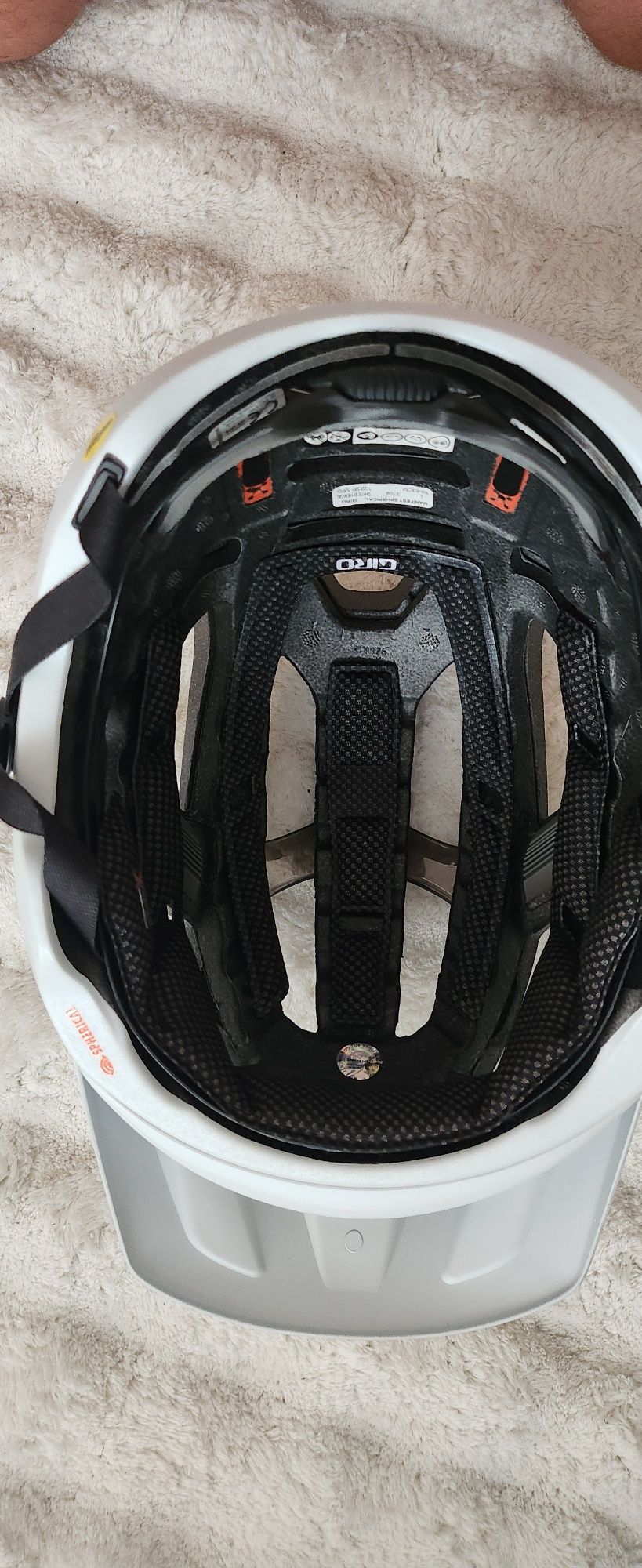 Kask Rowerowy MTB Giro Manifest Mips Spherical Matte White L 59-63