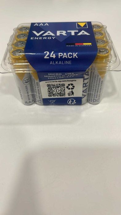 (Novas) Pilhas Varta Alcalinas AAA