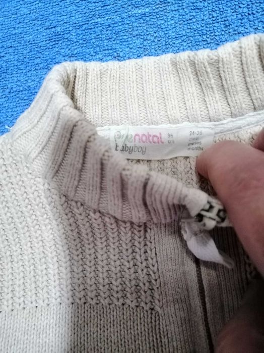 Casaco com fecho, Pré-natal, 24-36 meses